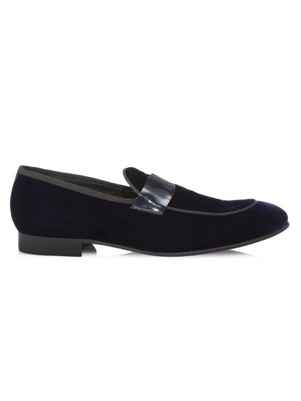 COLLECTION Leopard Velvet Loafers – On Sale Now with Up to  display picture 3