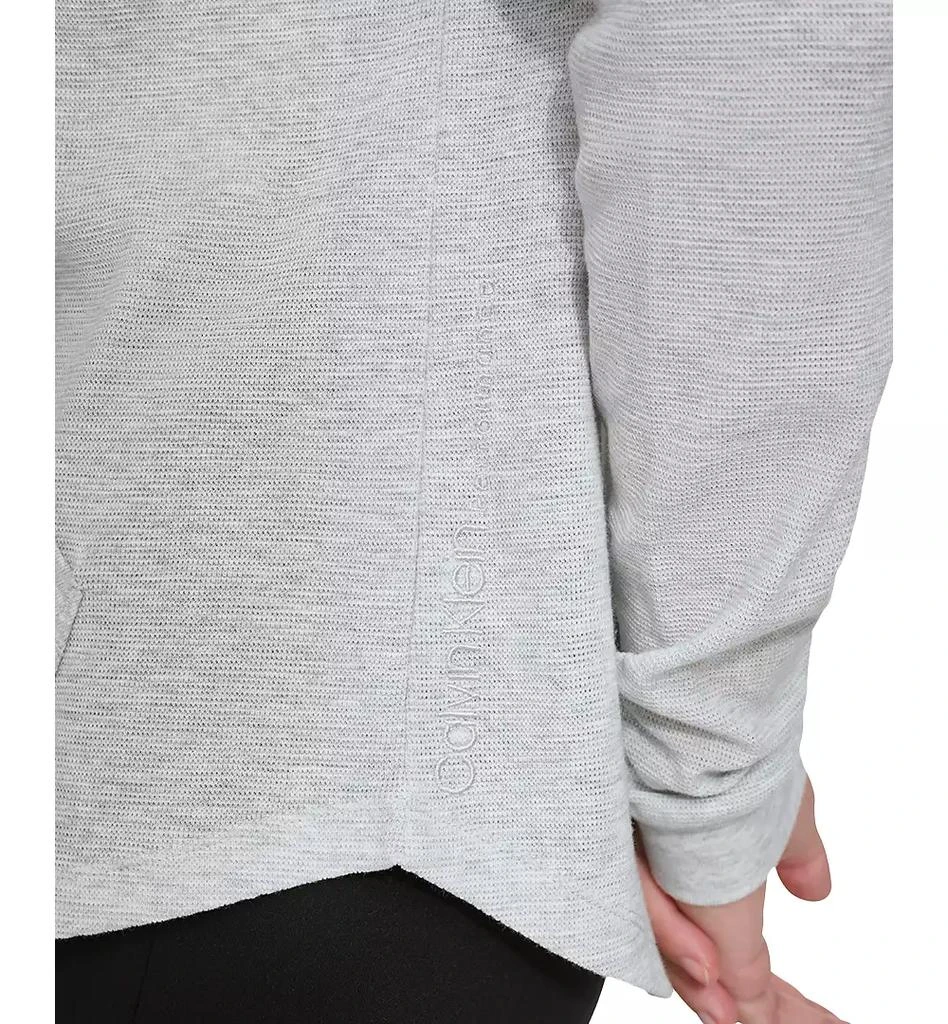 Calvin Klein Ruched-Sleeve Zip Hoodie, XS- 9