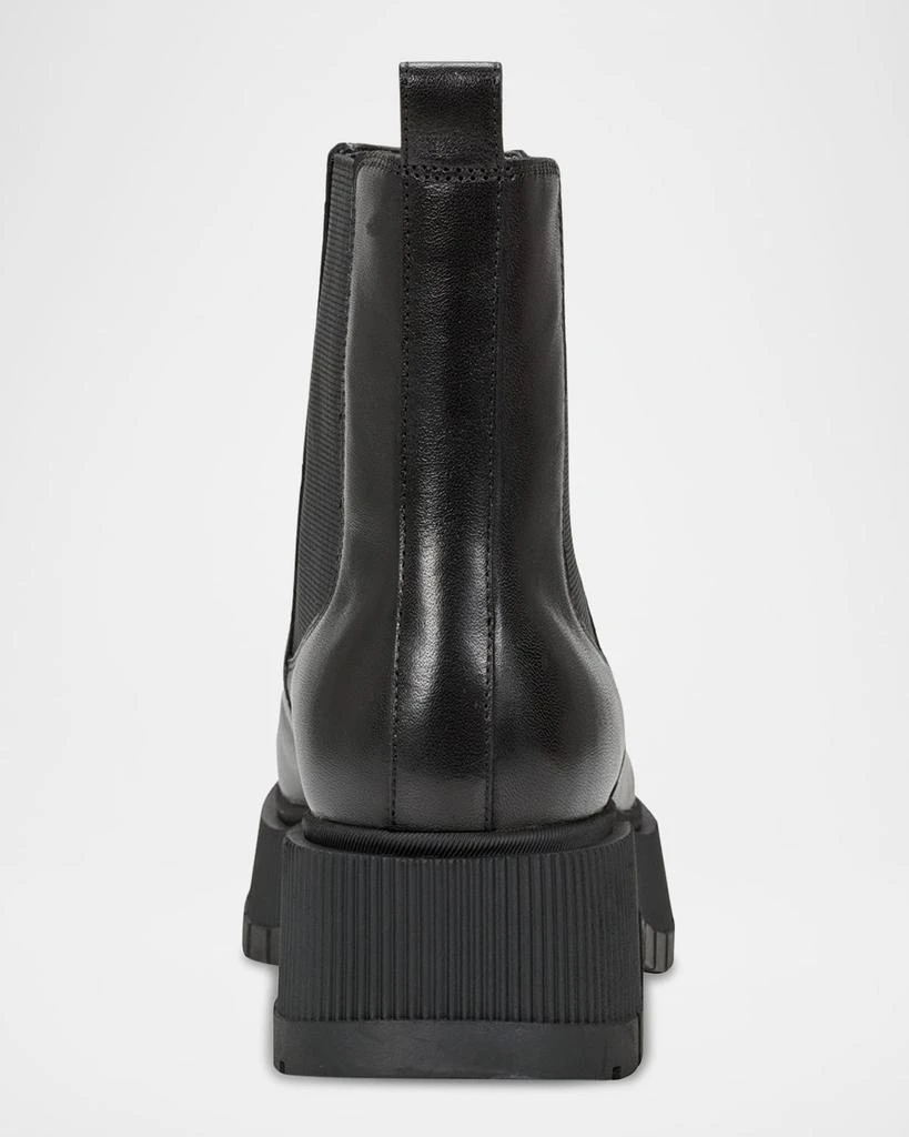 Marc Fisher Leather Lug-Sole Chelsea Booties 3