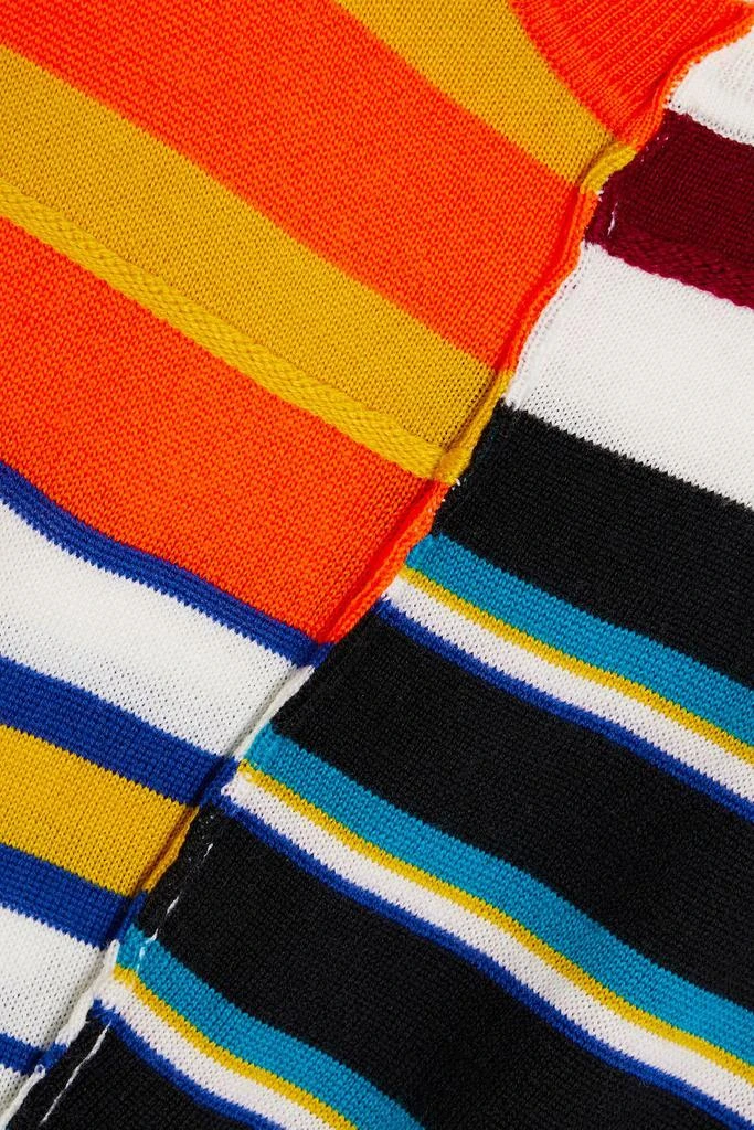 Marni Striped wool midi dress 4