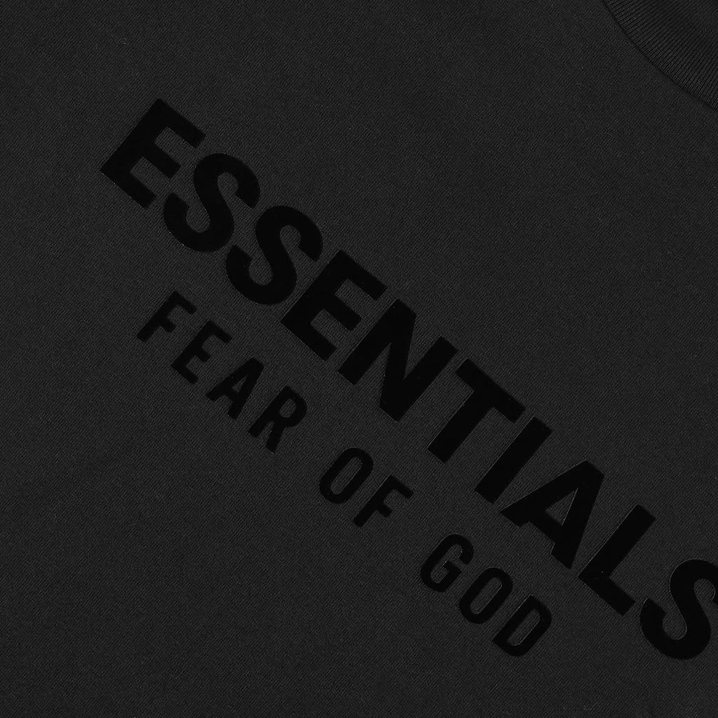 Fear of God ESSENTIALS Fear of God ESSENTIALS Spring Kids Crew Neck T-Shirt - Jet Black 3