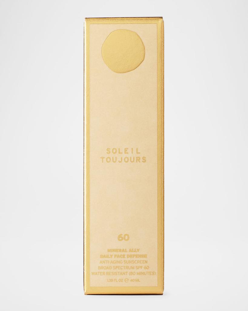 SOLEIL TOUJOURS Mineral Ally Daily Face Defense SPF 60, 1.3 oz.