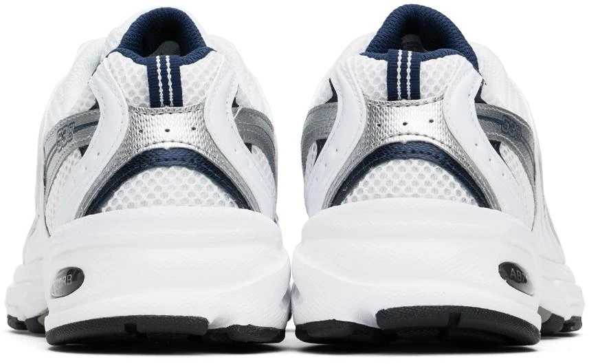 New Balance White 530 Sneakers 2