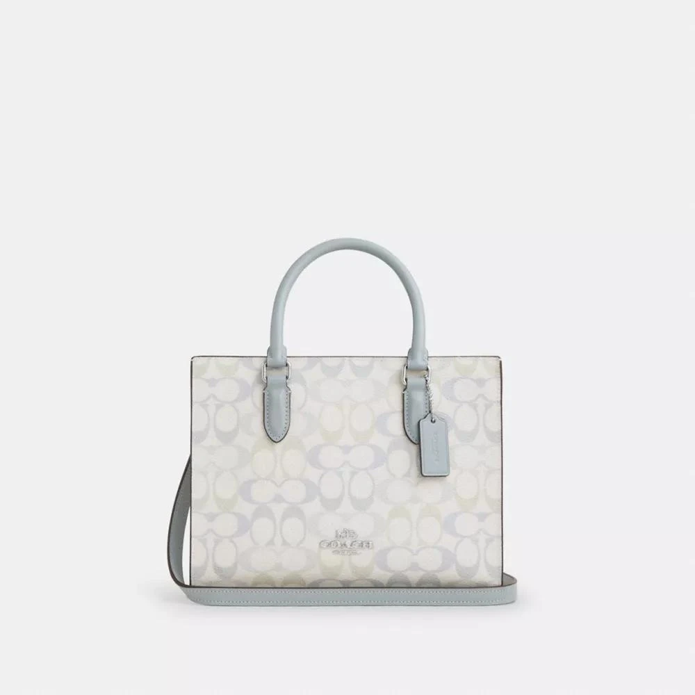Coach Maggie Small Tote Bag In Signature Canvas