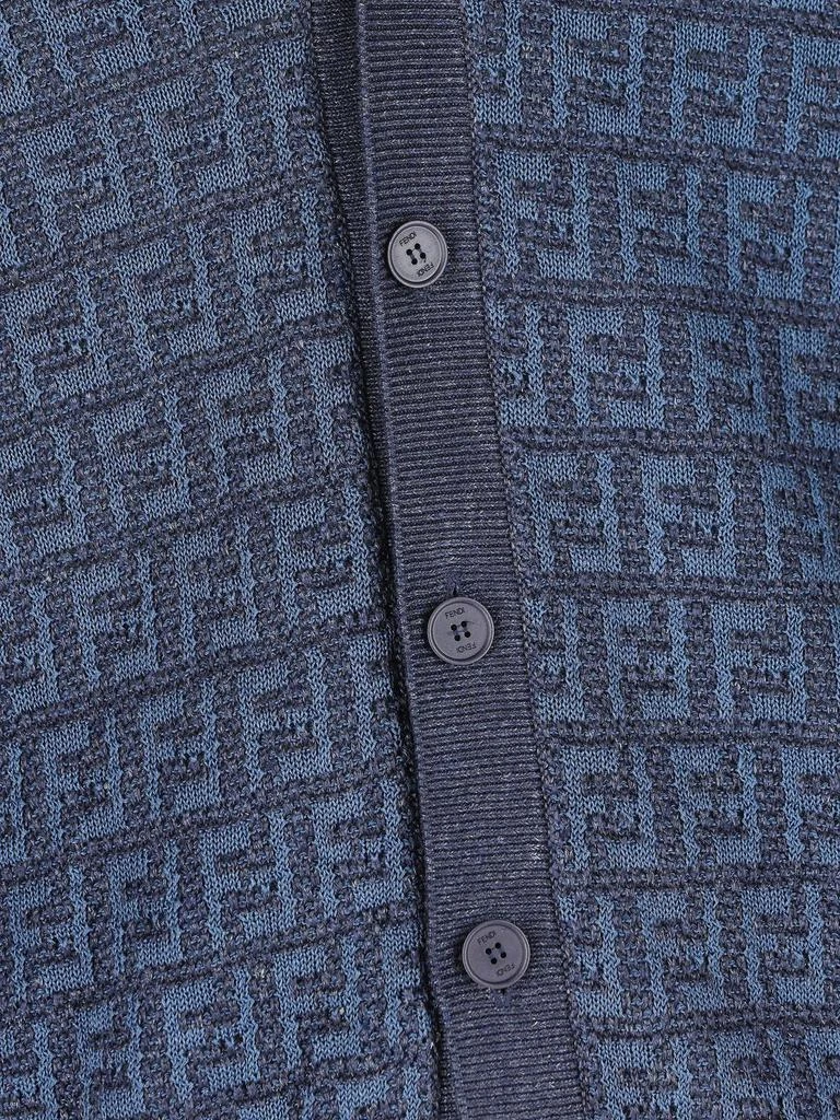 Fendi Fendi FF Motif Regular Fit Cardigan 3