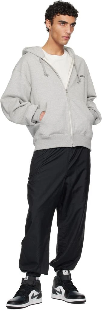 Wacko Maria Gray Heavy Weight Full Zip Hoodie 4