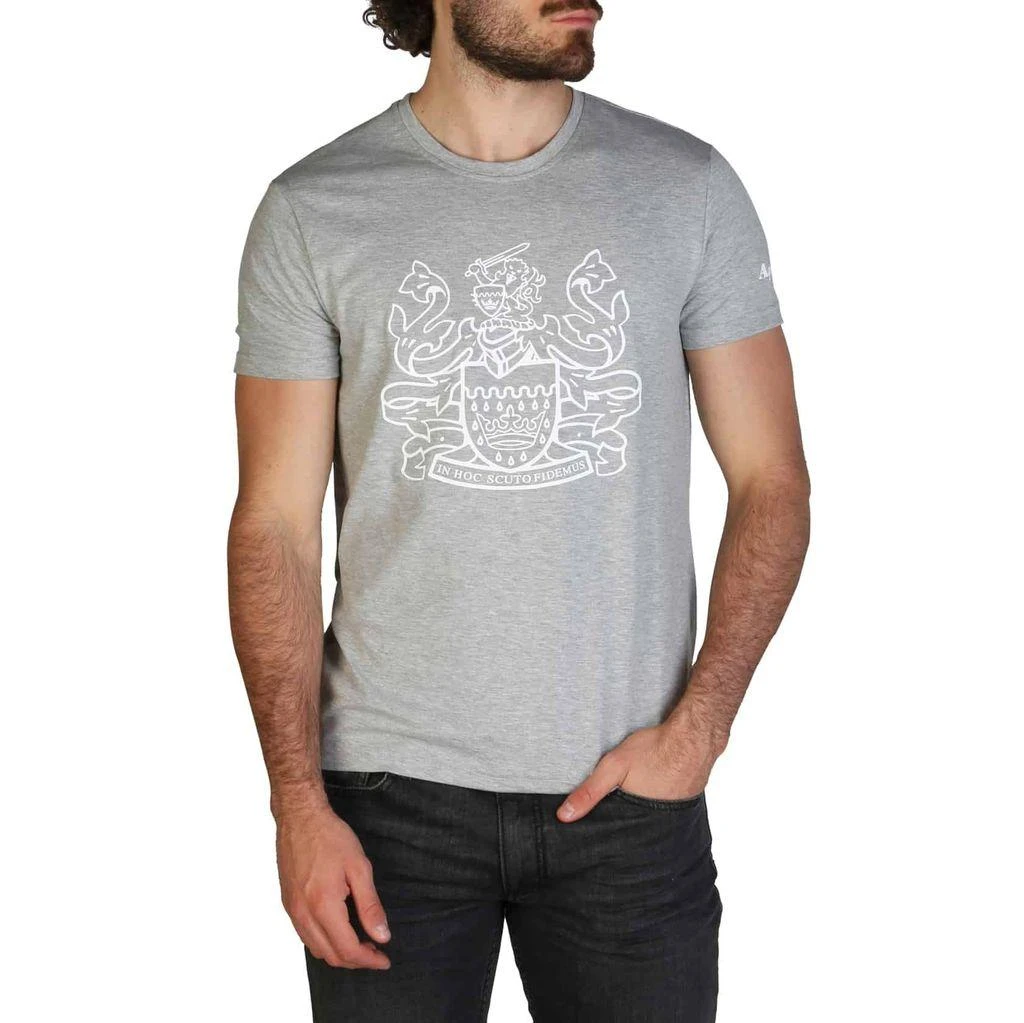 Aquascutum T-shirts Grey Men 1