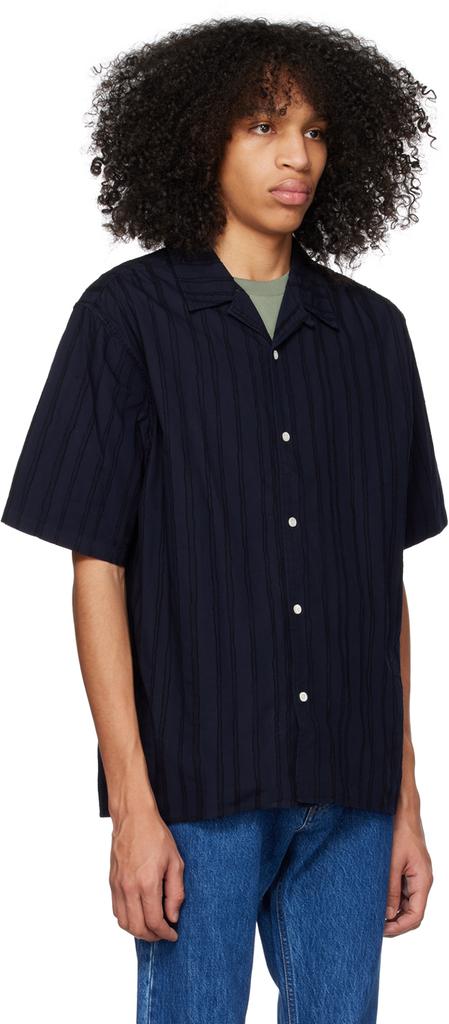 NORSE PROJECTS Navy Carsten Shirt