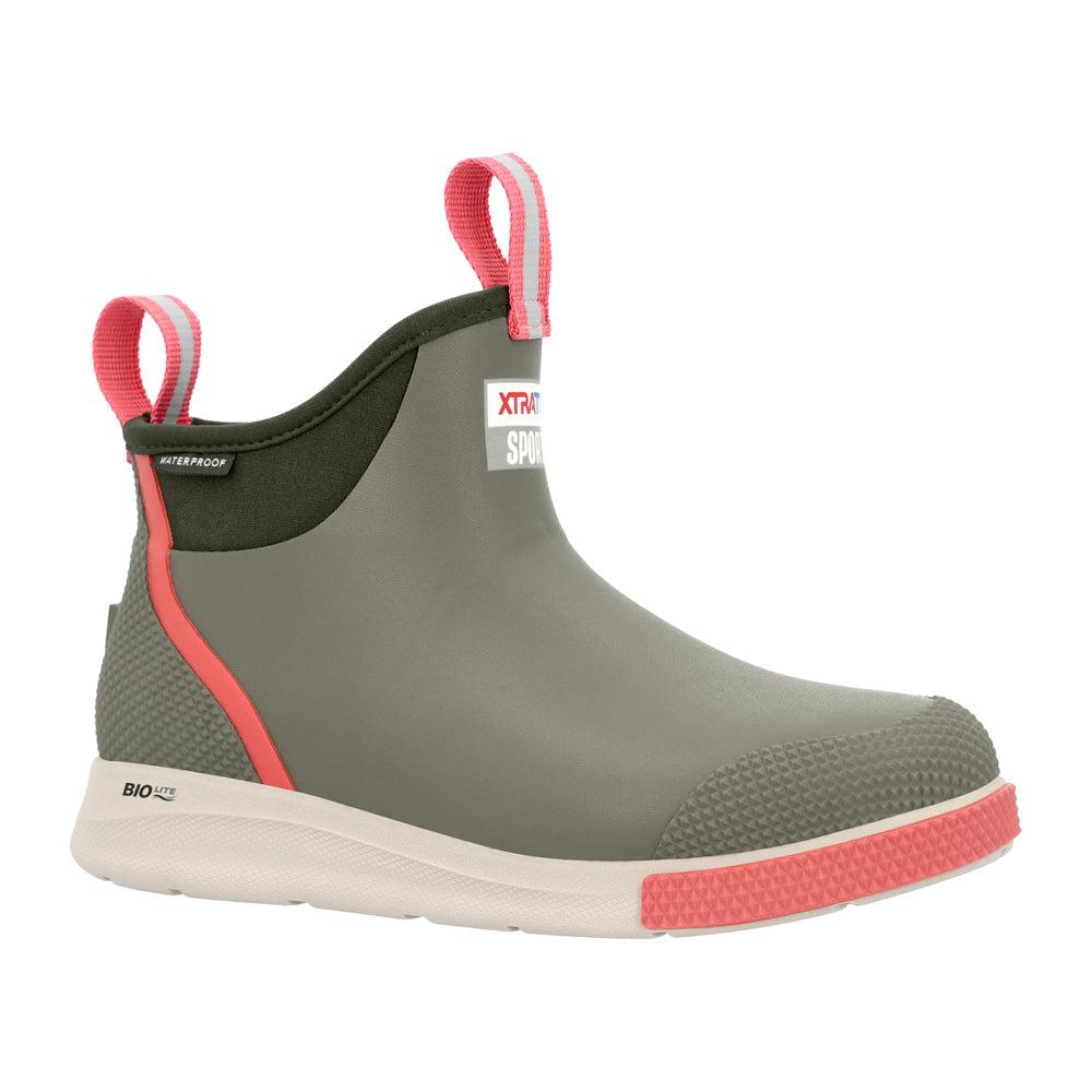 Xtratuf Sport Ankle Deck Round Toe Pull On Boots