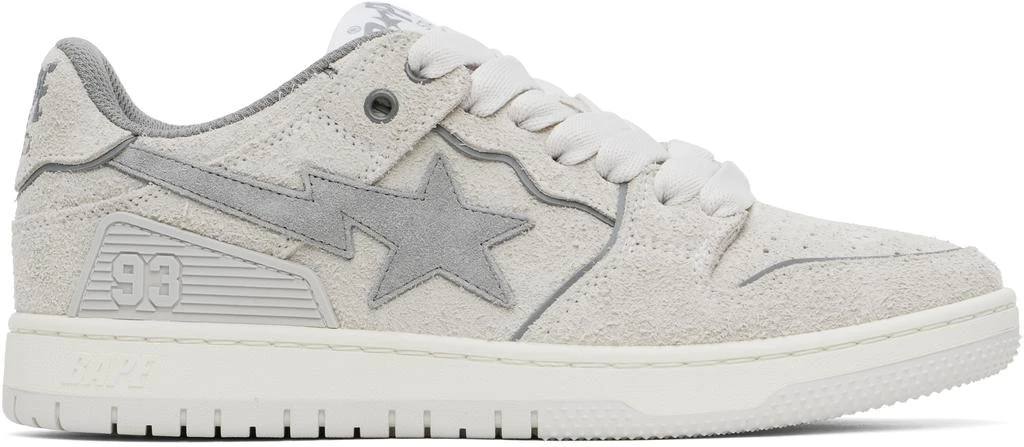 Bape Gray BAPE SK8 STA #3 Sneakers 1
