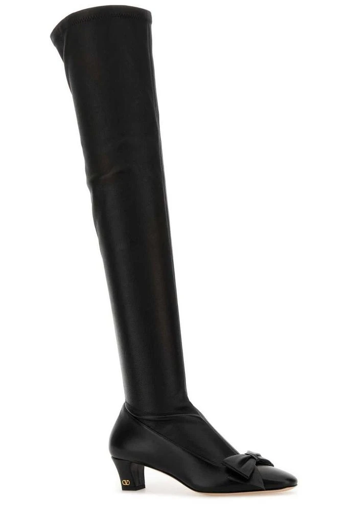 Valentino Valentino Bow Detailed Over-The-Knee Boots 2