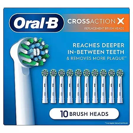 Oral-B Oral-B CrossAction X Replacement Brush Heads (10 ct.) 2