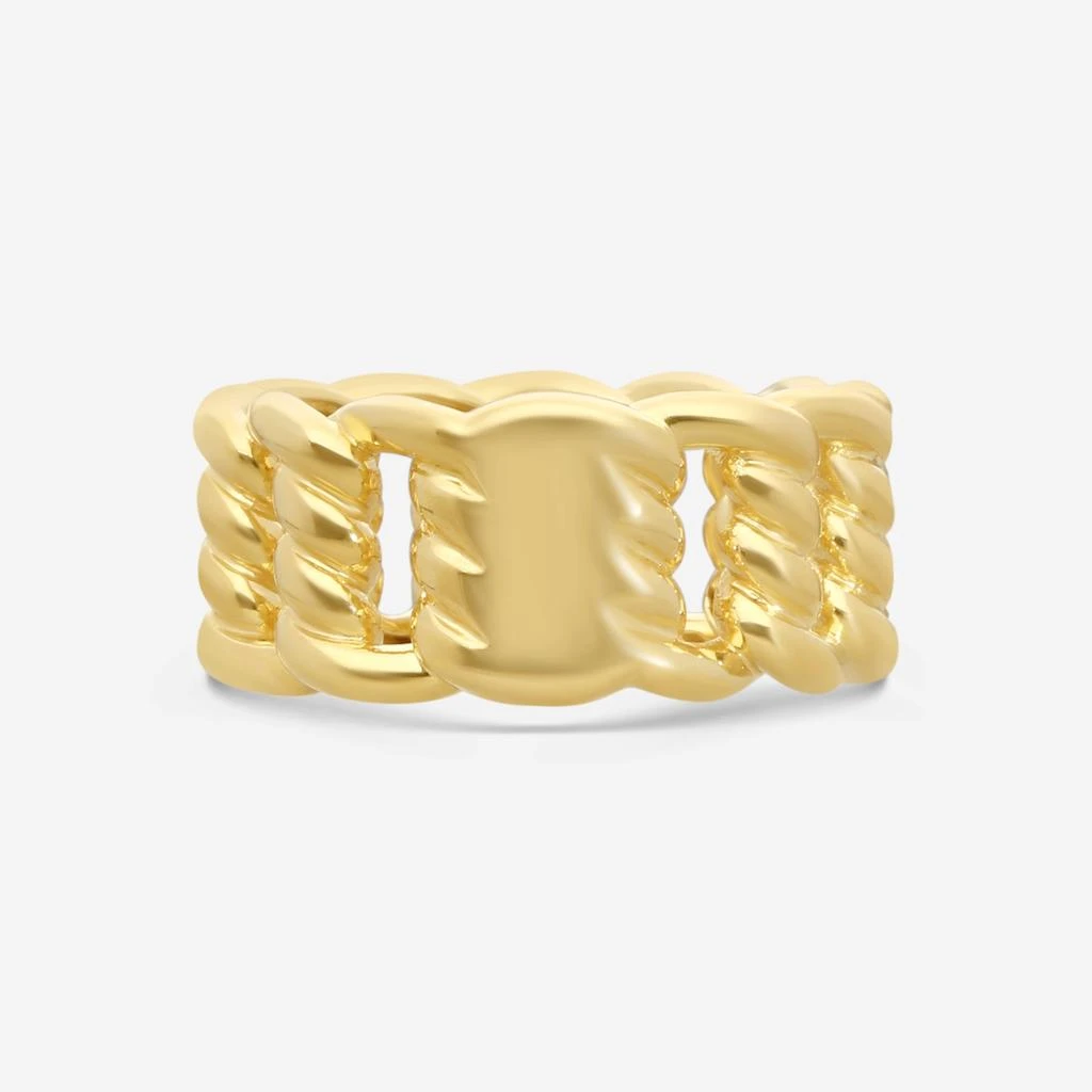 Roberto Coin Roberto Coin Band 18K Yellow Gold Diamond Ring Sz. 7 7773242AY70X-copy 3