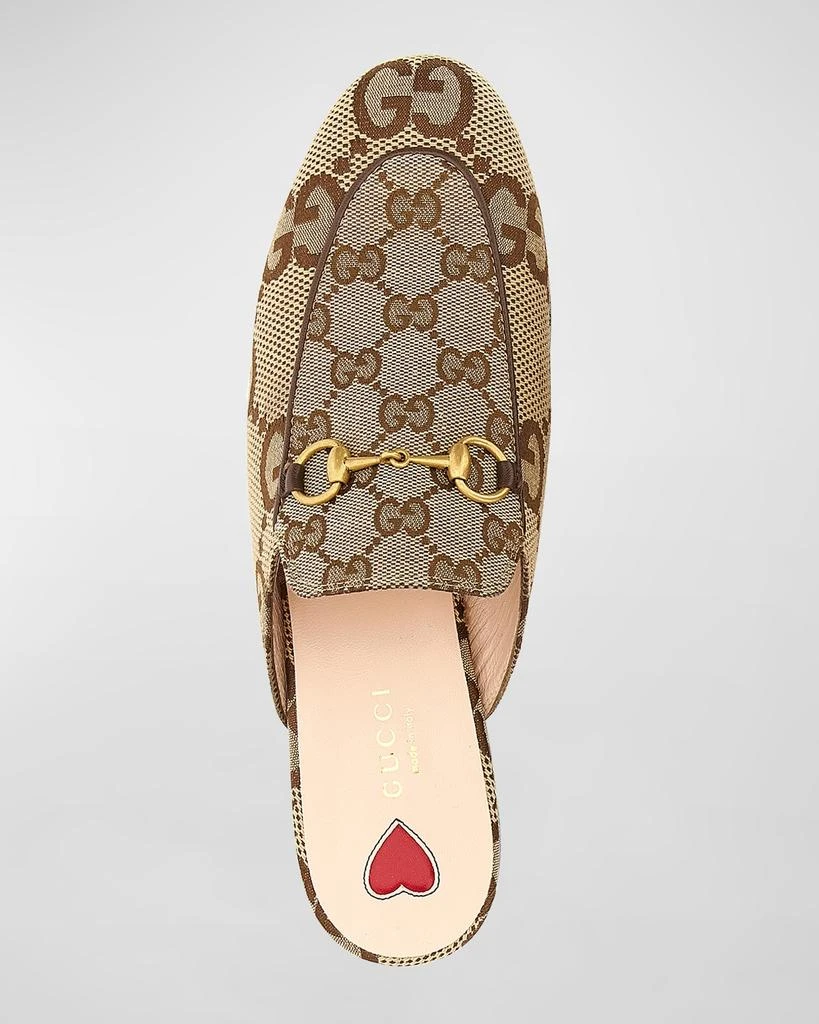 Gucci Princetown GG Canvas Loafer Mules 4