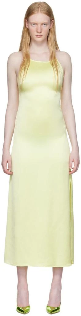 Hugo Boss Yellow Kimela Maxi Dress 1