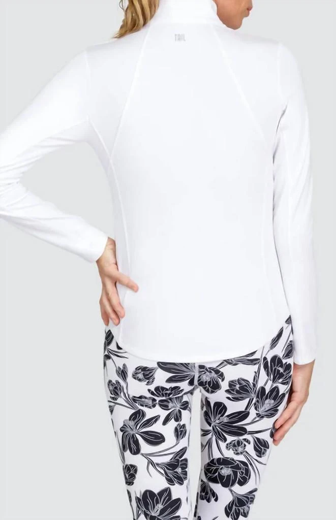 Tail Activewear Hathaway Jacket In White 2