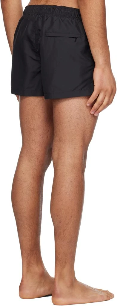 Versace Black Chain Crest Print Swim Shorts 3