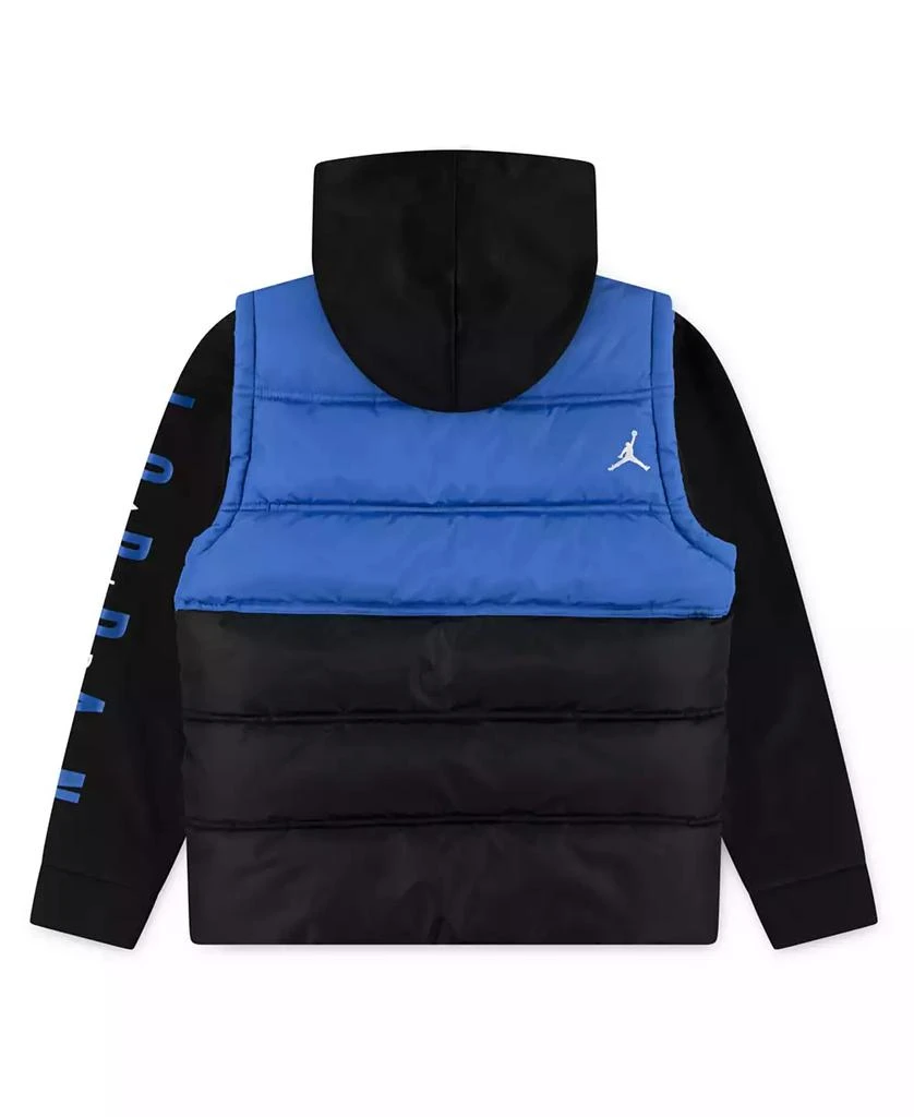 Jordan Boys 8-20 Layered Look Hooded Jacket