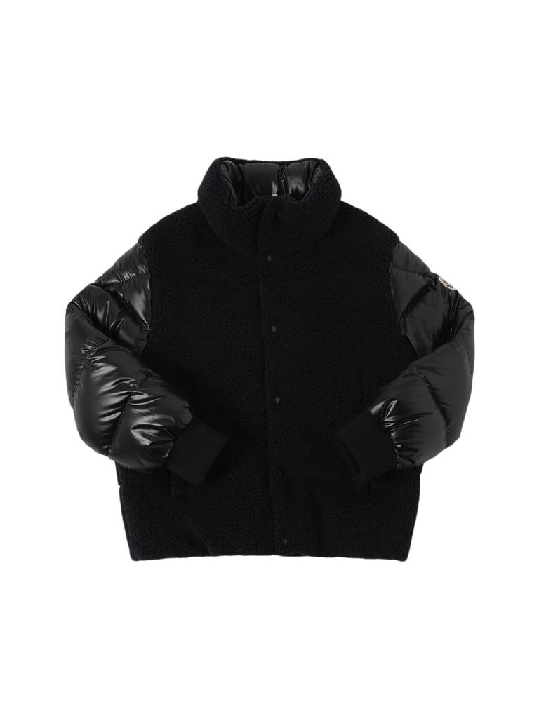 Moncler Tyler Tech Polar Fleece Down Jacket