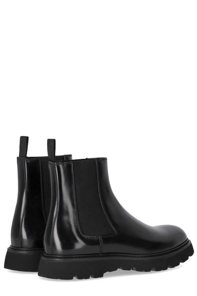 DOUCAL'S Doucal's Round-Toe Slip-On Chelsea Boots 4