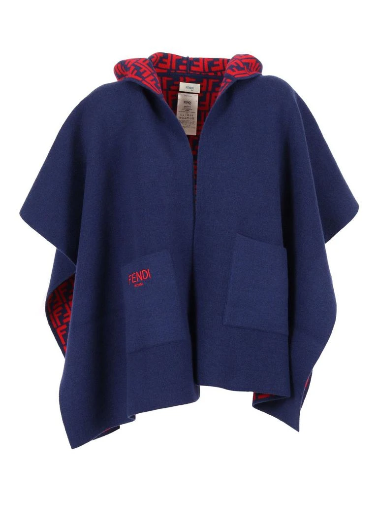 Fendi Fendi Kids FF Motif Reversible Cape