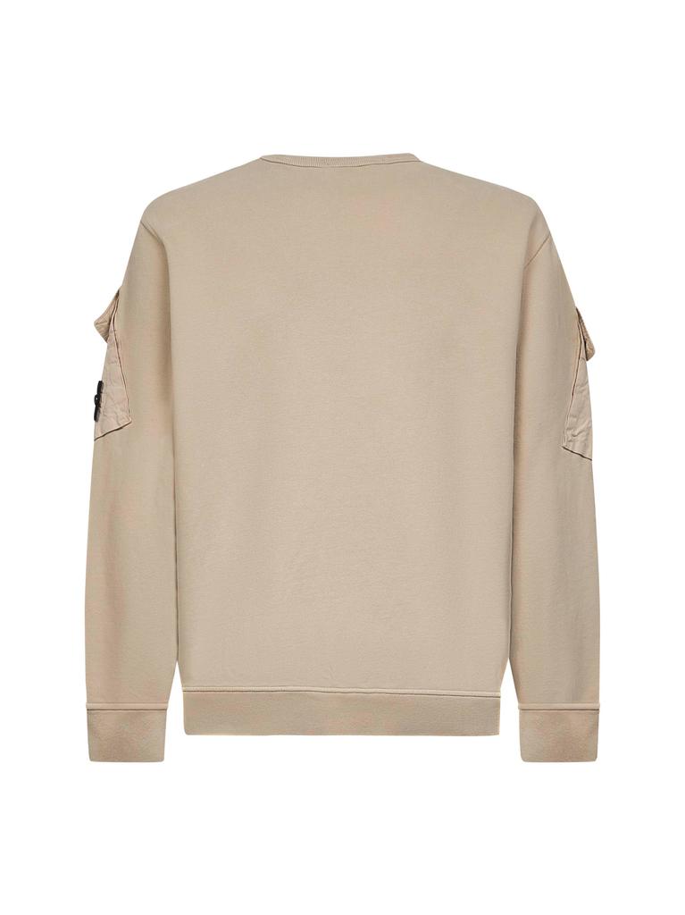 Stone Island STONE ISLAND | Beige cotton crewneck sweatshirt | Man | M