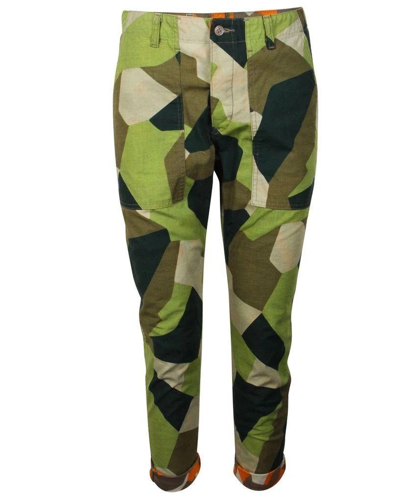 zucca Green Print Pants 4