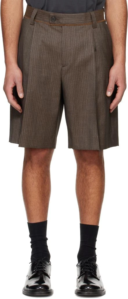 mfpen Brown Classic Shorts 1