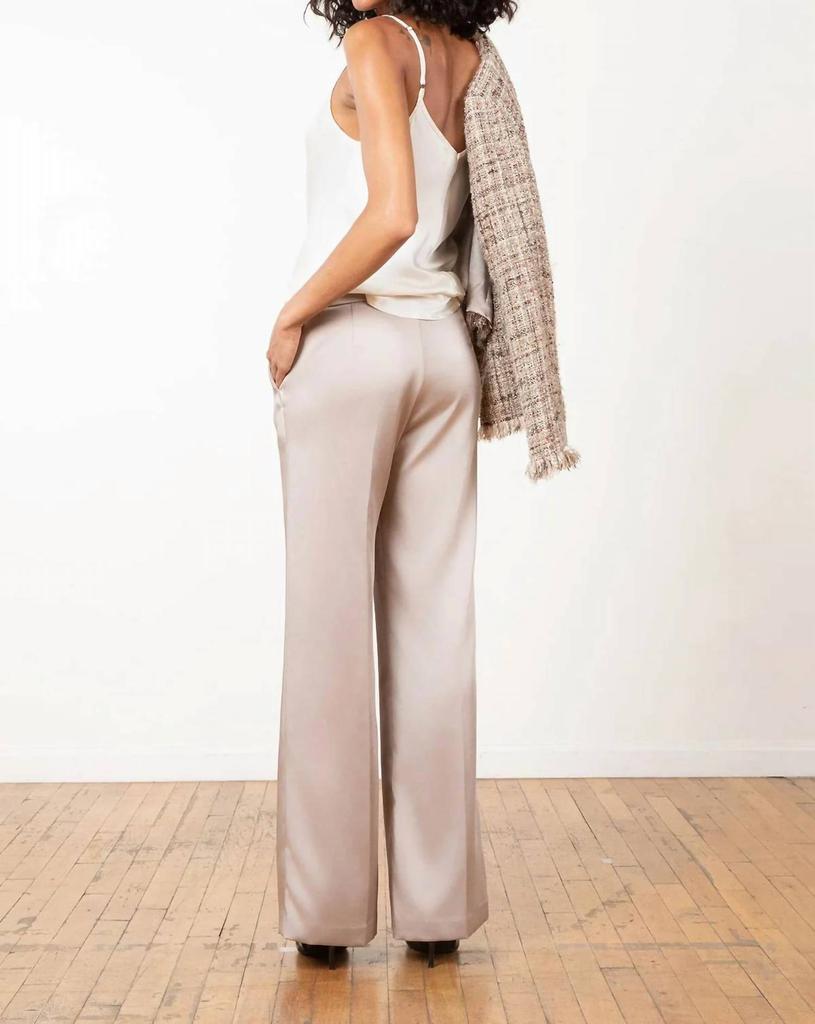 Avenue Montaigne Avenue Montaigne - Carla Pant in Liquid Satin