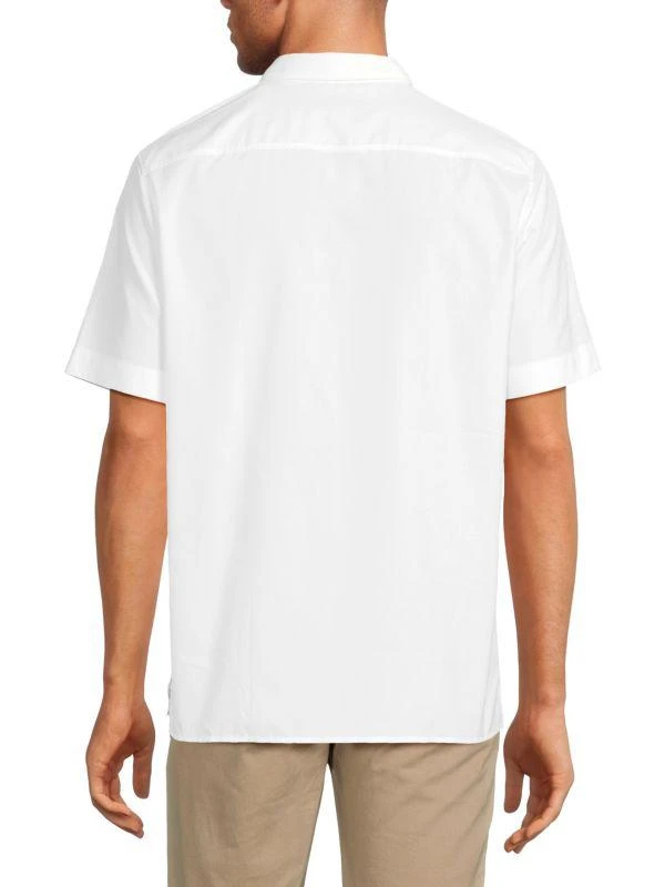 Hugo Boss Ebor Short Sleeve Logo Button Down Shirt 2