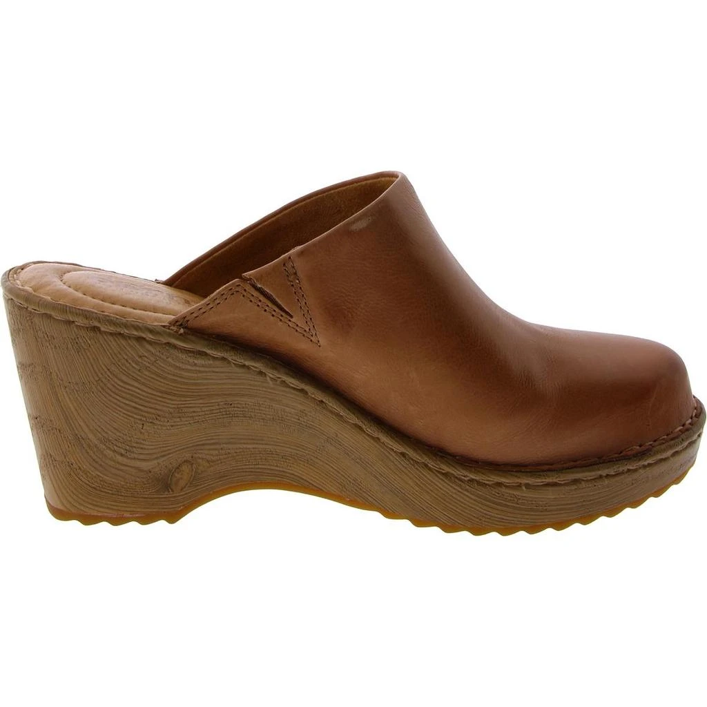 Born KHELL 21 Womens Leather Round toe Clogs 3