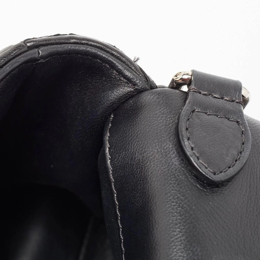 Louis Vuitton Louis Vuitton Black Leather Malletage GO-14 MM Bag 8