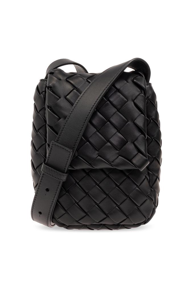 ショルダーバッグ BOTTEGA VENETA BLACK MINI VERTICAL COBBLE CROSSBODY BAG Bottega Veneta 'Vertical Cobble Mini' shoulder bag
