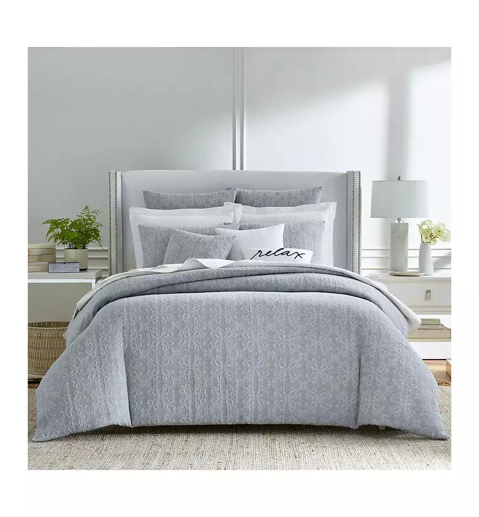 Charter Club Woven Tile 2-Pc. Duvet Cover Set, Twin, Exclusively at Macy’s
