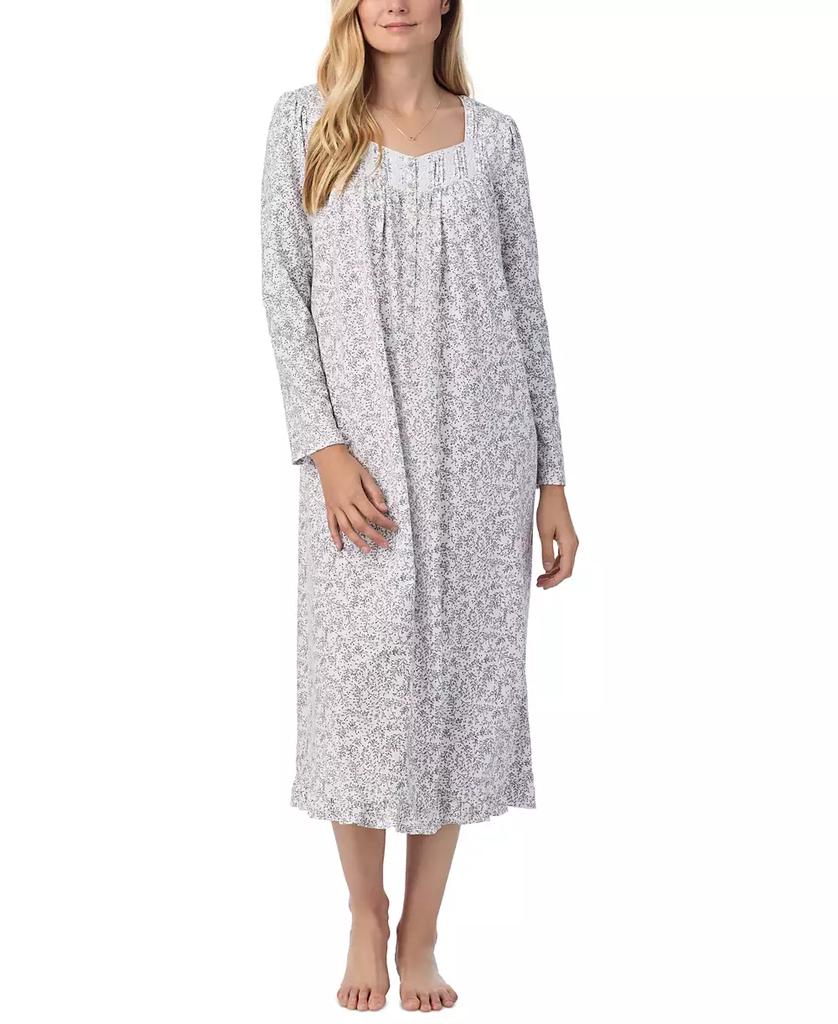 Eileen West Women's Cotton Jersey Embellished Nightgown