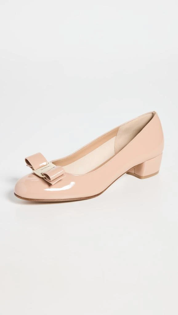 Salvatore Ferragamo Vara Low Heel Pumps 1