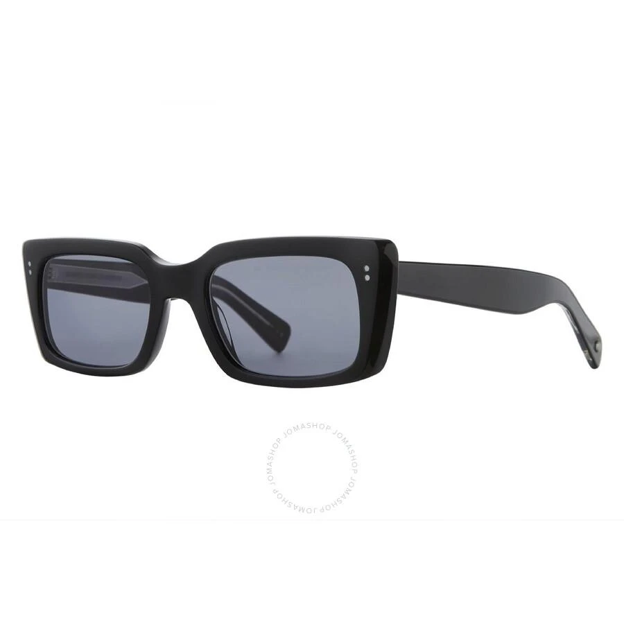 GARRETT LEIGHT GL 3030 SUN Semi-Flat Navy Rectangular Sunglasses 2126 BK/SFNVY 49 2