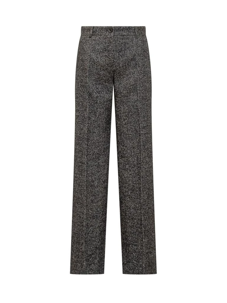 Dolce 
Gabbana Dolce 
Gabbana Chevron Straight Leg Trousers 1