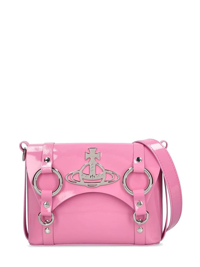 VIVIENNE WESTWOOD Kim Patent Leather Crossbody Bag 1