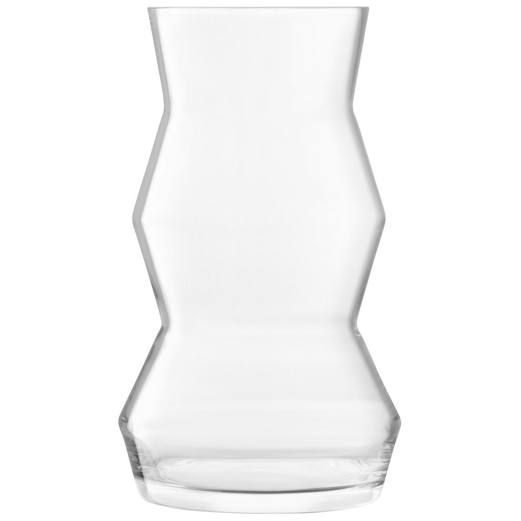 LSA International Sculpt vase-lantern h36cm clear