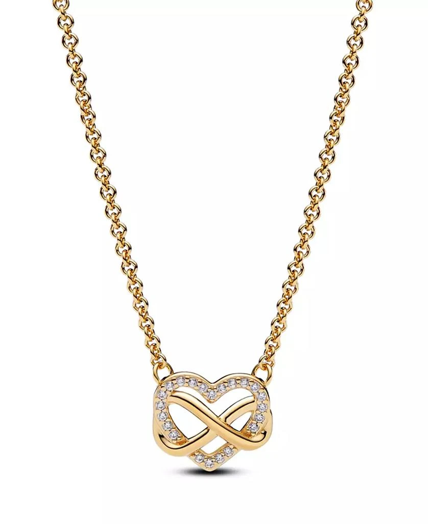 PANDORA Sparkling Infinity Heart Collier Necklace