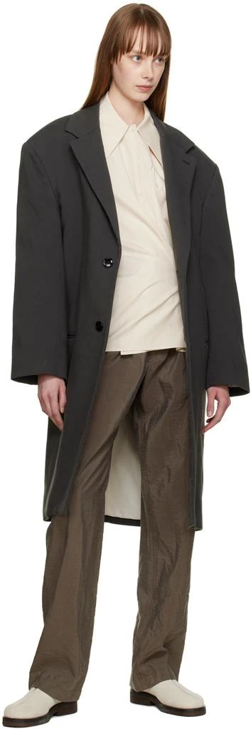 Lemaire Off-White Twisted Shirt 4