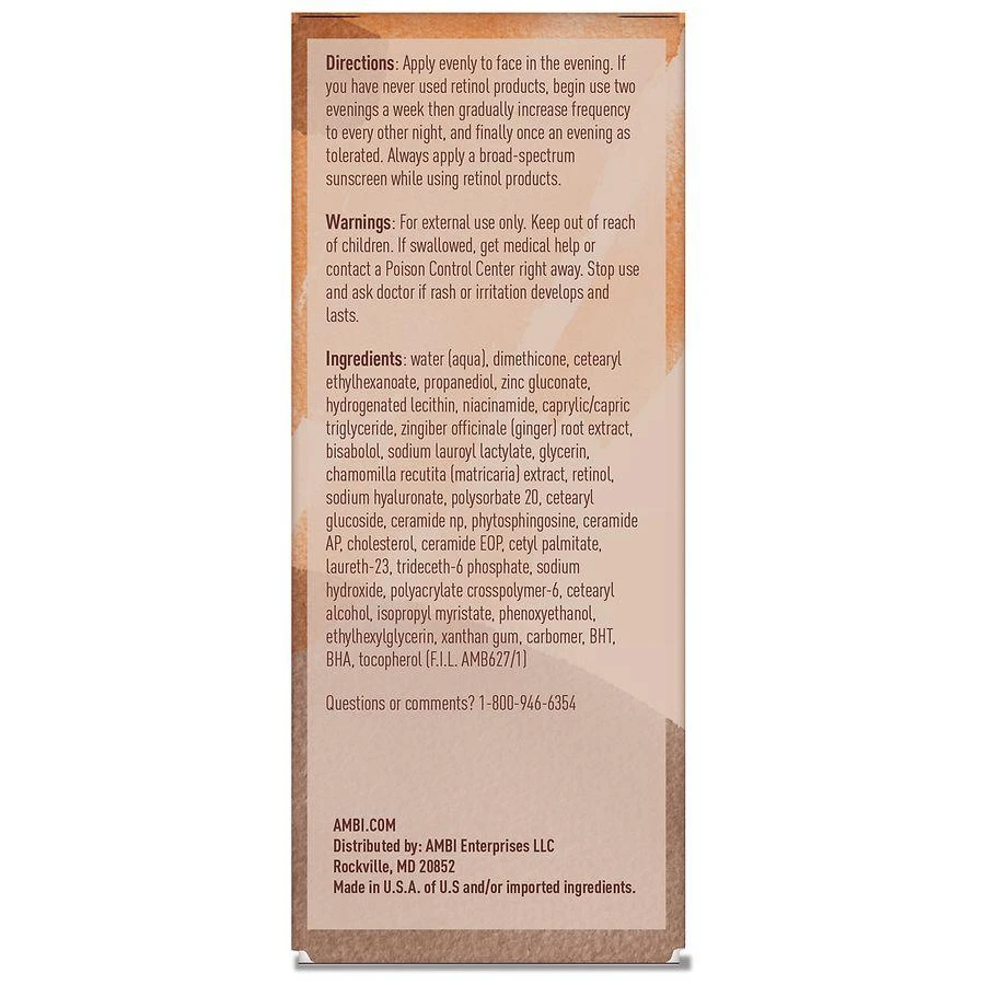Ambi Even & Clear Fade Serum with Retinol 4