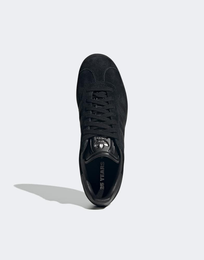 Adidas adidas Originals Gazelle trainers in black