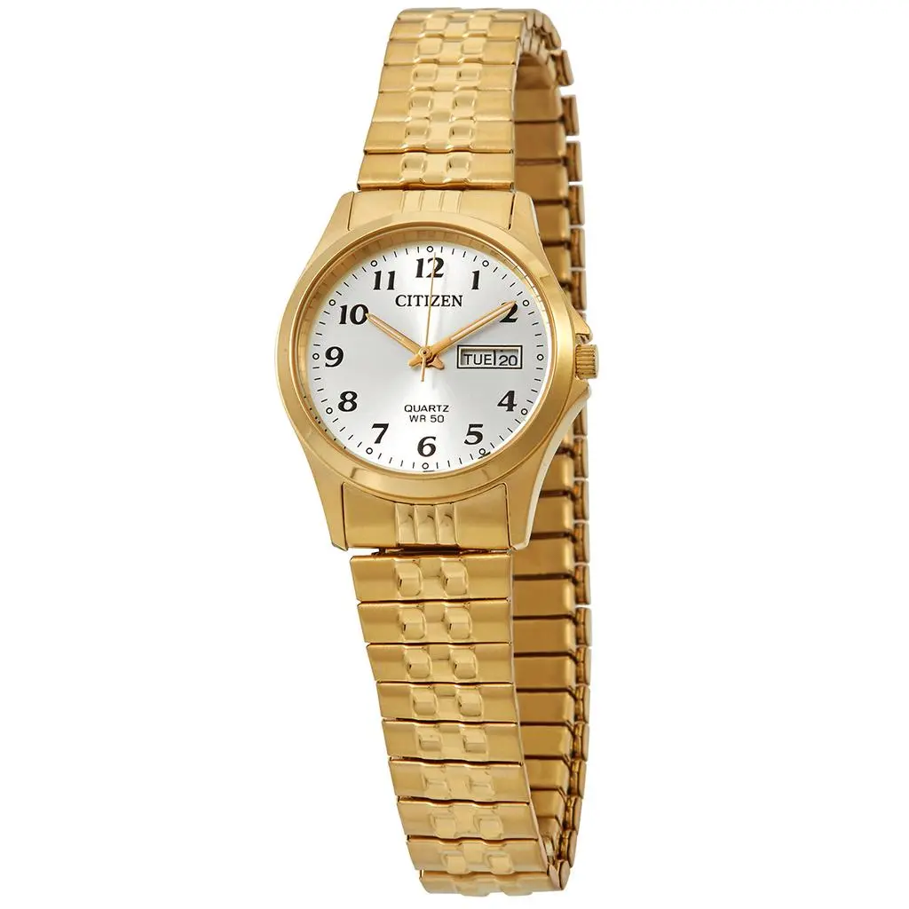 Citizen Citizen Quartz Gold Dial Ladies Watch EQ2002-91P