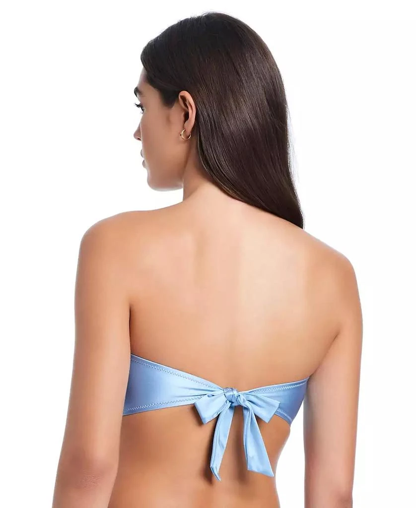 Red Carter Pearls Of Wisdom O-Ring Bandeau Top 5