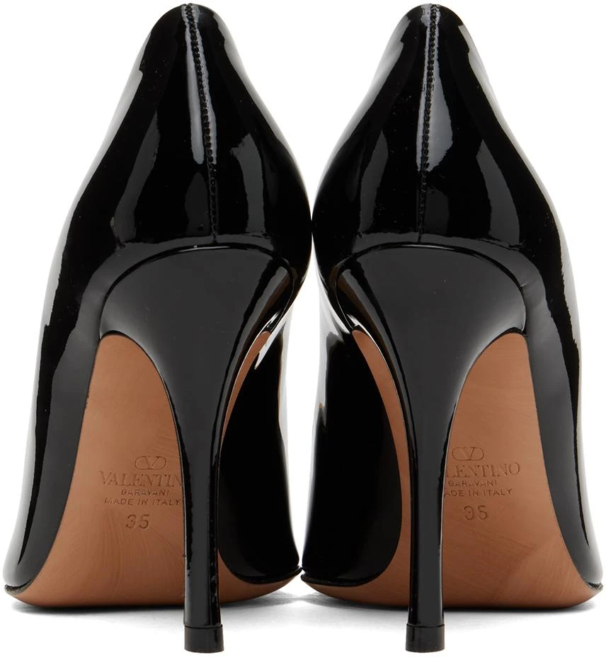 Valentino Black One Stud 100 Pumps 2