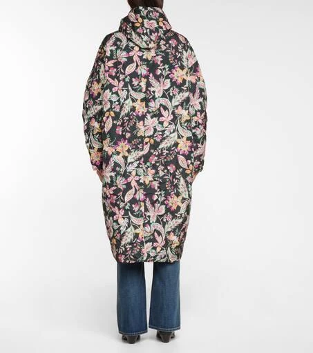 Marant Etoile Dean reversible floral raincoat 3