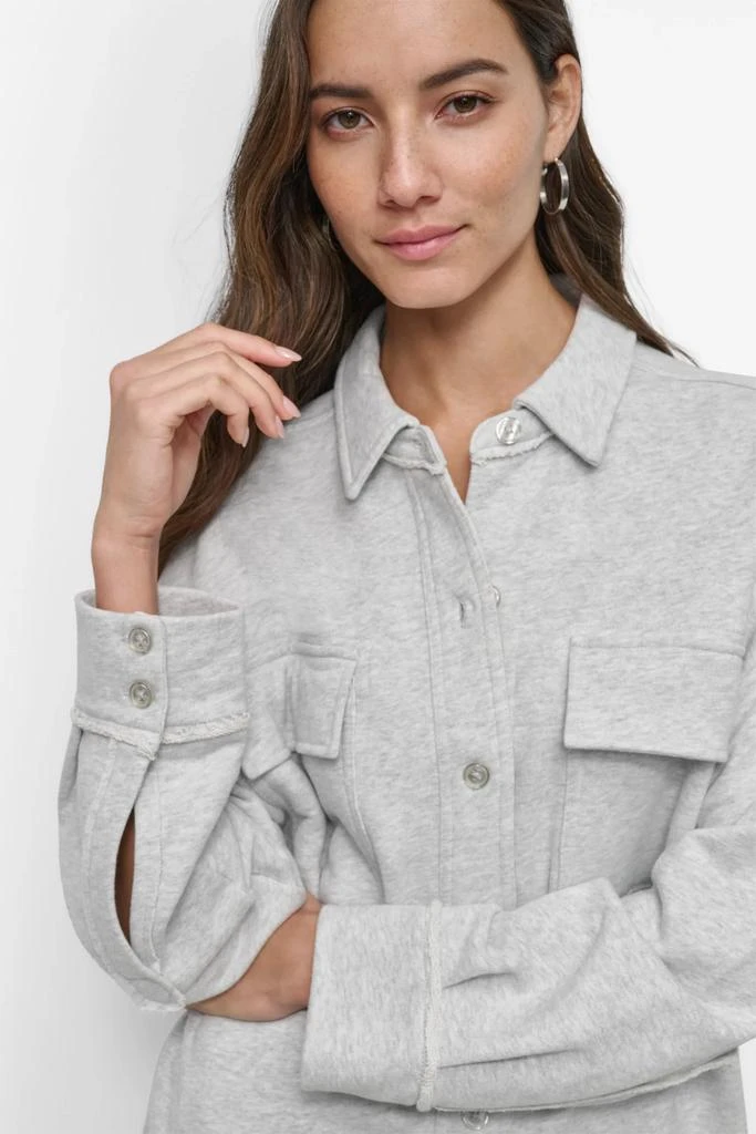 DKNY RELAXED SHIRT JACKET 5