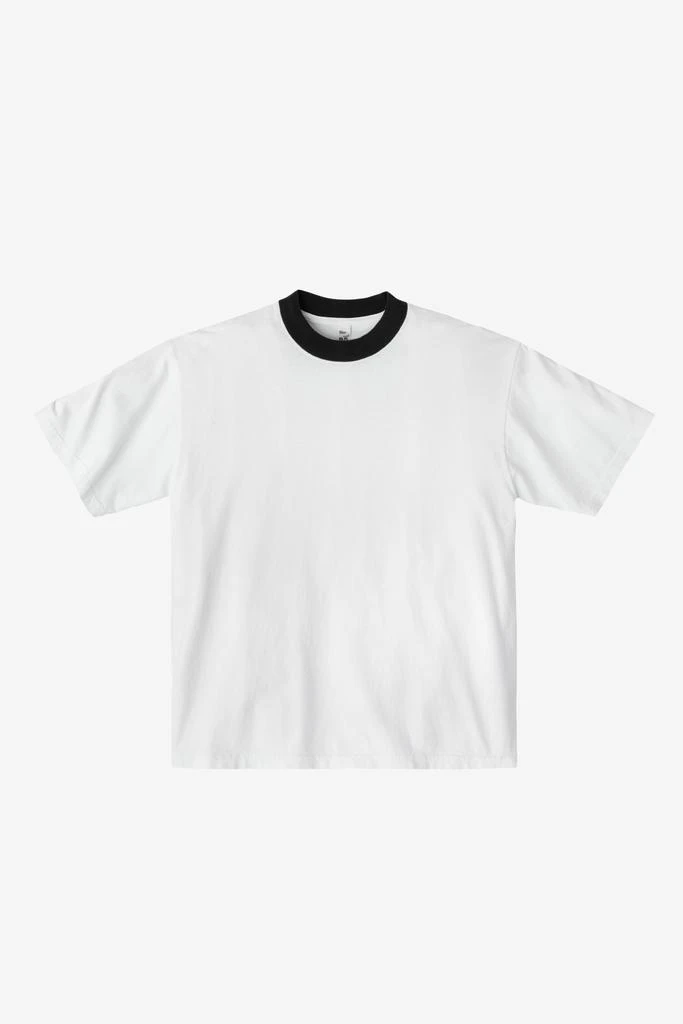 Los Angeles Apparel 1801GDRIN - 6.5oz Garment Dye Crew Neck Ringer T-Shirt 29